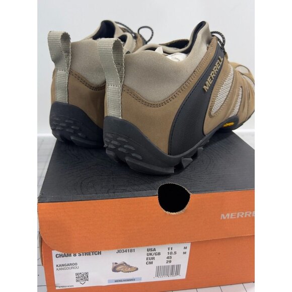Merrell Men's Chameleon 8 Stretch Sz. 11 US Hiking Shoes Kangaroo J034181 NEW - Picture 4 of 9